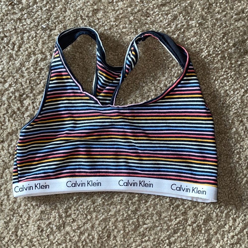 Calvin Klein sports bra. Worn.